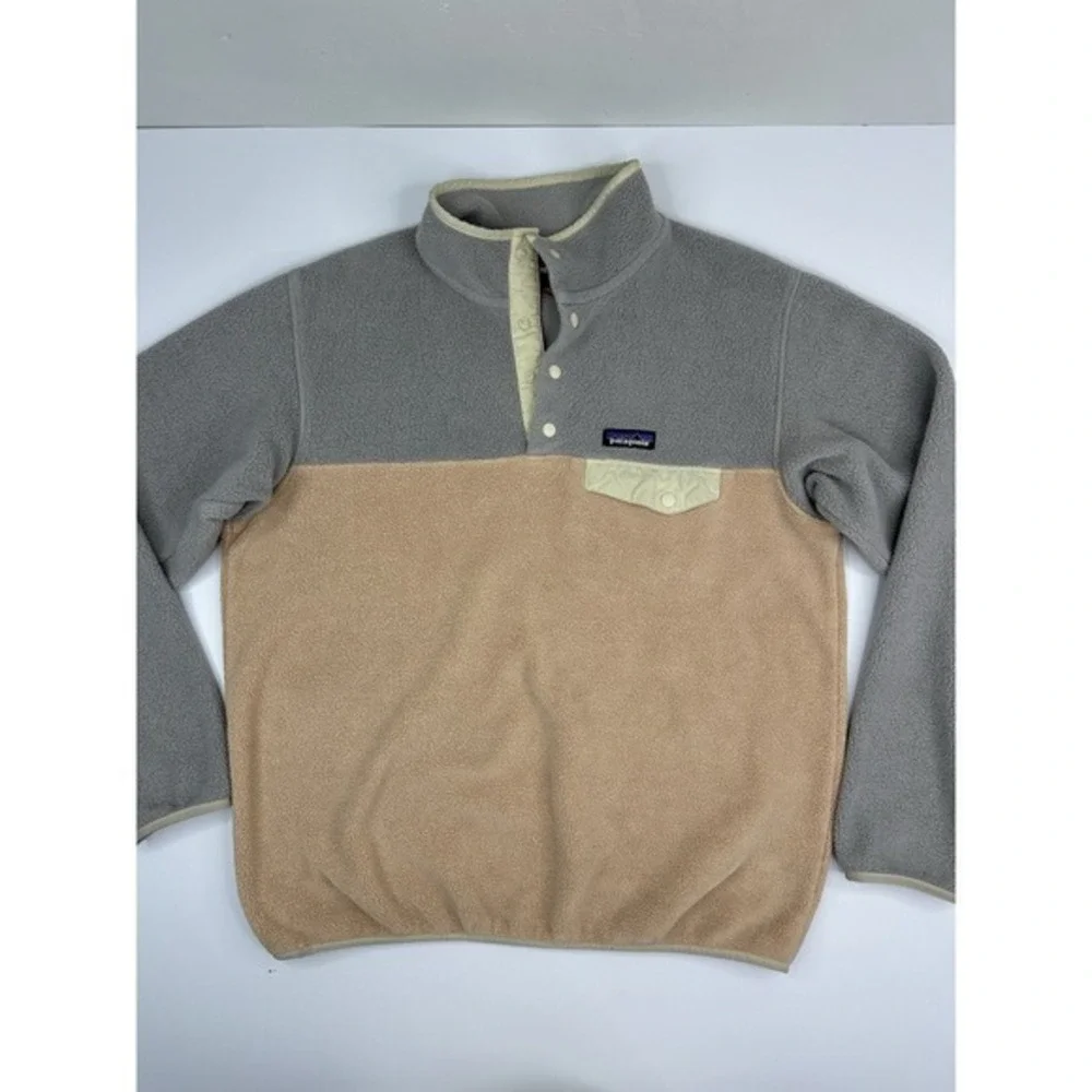 Patagonia Women's Rosewater Lightweight Synchilla Snap-T Pullover L/C44.25‎ - Picture 5 of 16